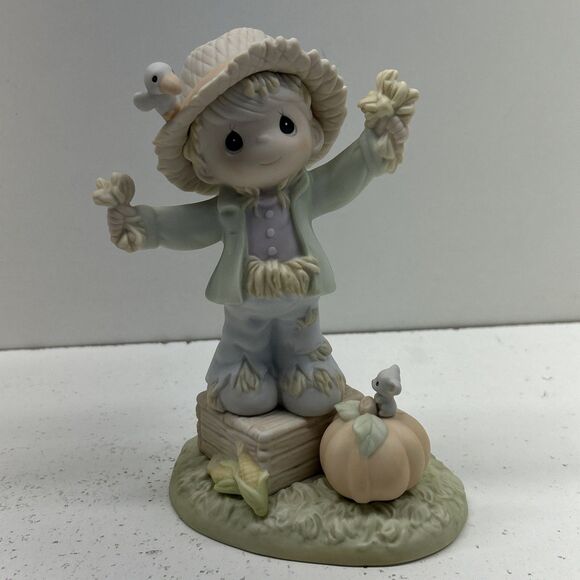 Vtg Precious Moments Figurine 183849 ln box You're Just Too Sweet To Be Scary - Picture 2 of 16